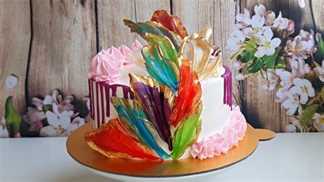 Rice Paper Sail Cake Decoration Tutorial