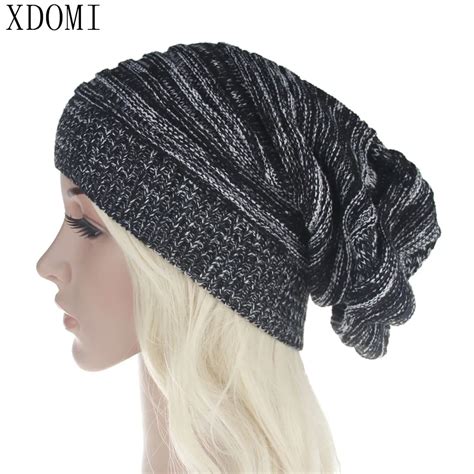 New Style Winter Hat Womenmen Knitted Beanies Warm Bonnet Caps Unisex