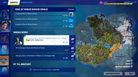 How To Complete Rise Of Midas Quests In Fortnite Chapter Season