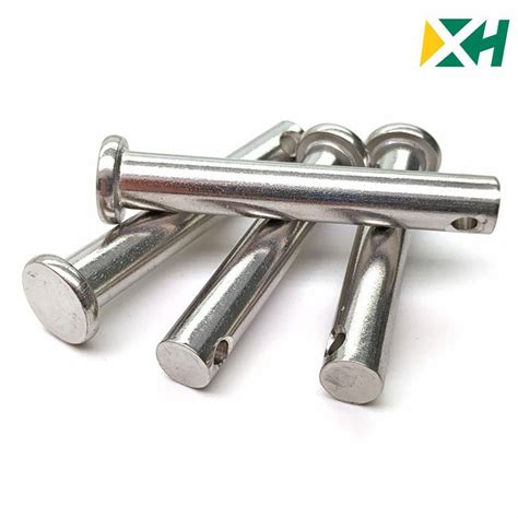 DIN 1444 ISO 2341 Flat Head SS304 SS316 Stainless Steel Clevis Pin