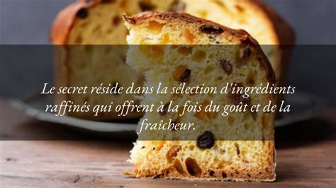 Le Panettone Classique De Lh Tel Tritone Aux Fruits Confits Et