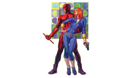 Daredevil And Black Widow Zoom Comics Exceptional Comic Book Wallpapers