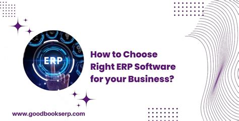 How To Choose Right Erp Software For Your Business