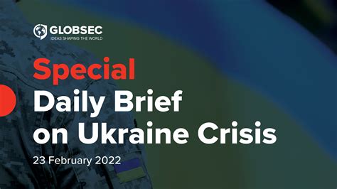 Special Daily Brief Of Ukraine Sanctions In Response To Russias