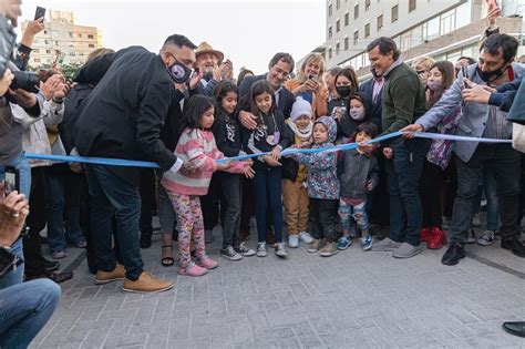 Juan Pablo Luque inauguró el Centro Comercial a Cielo Abierto y el