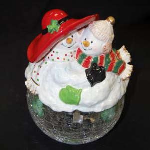 Irish Snowman Sweets Holder Bridgets Of Erin