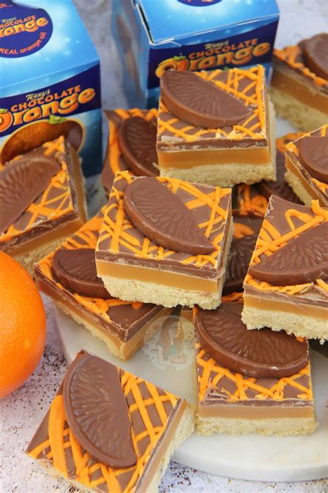 Terrys Chocolate Orange Millionaires Shortbread Janes Patisserie