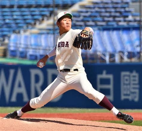 【ドラフト】早大・徳山壮磨はdena2位 センバツv腕が苦難経て成長 プロ野球 日刊スポーツ