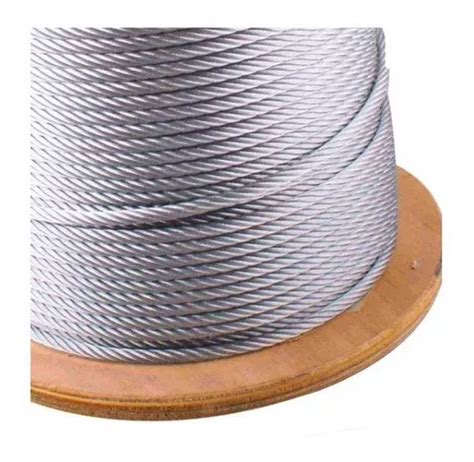 Cable De Acero Galvanizado 7x19 1 8 Rollo De 500m Weston