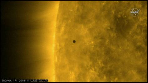 Mercury Passes Across Suns Face In Rare 5 Hour Transit National