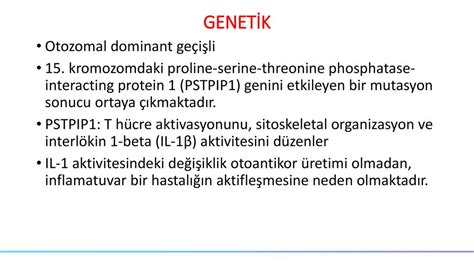 OTOİNFLAMATUVAR HASTALIKLARA GENEL BAKIŞ ppt indir