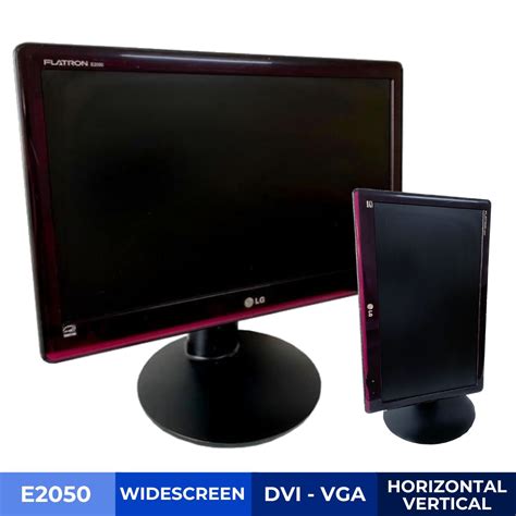 Monitor Lg Polegadas Widescreen Black Piano Vga Dvi Horizontal E