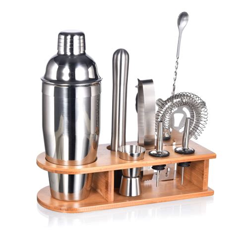 Buy Esmula Piece Cocktail Shaker Set Ml Stainless Steel