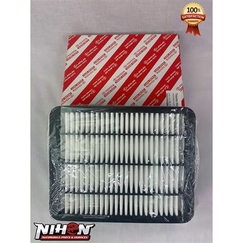 Toyota Hiace Air Filter 25 2kd Ftv 2014 2015 Square Type Shopee