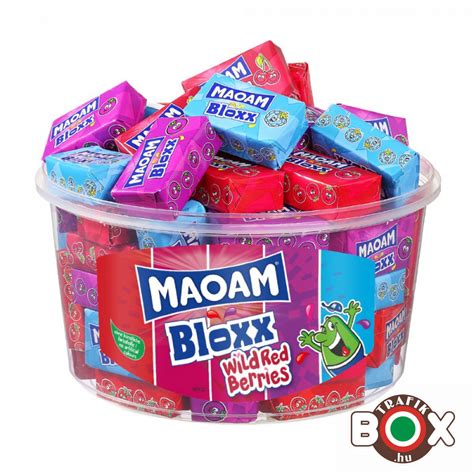 Maoam Olvad R G K Rdobozban Wild Red Berries G Trafi