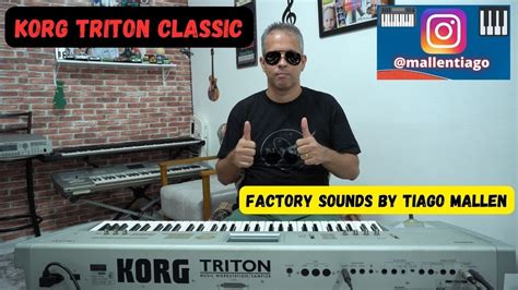 Korg Triton Classic Ano Factory Sounds By Tiago Mallen