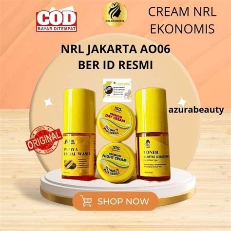 Jual Cream Nrl New Original Kemasan Embos Dan Barkot Bisa Cod