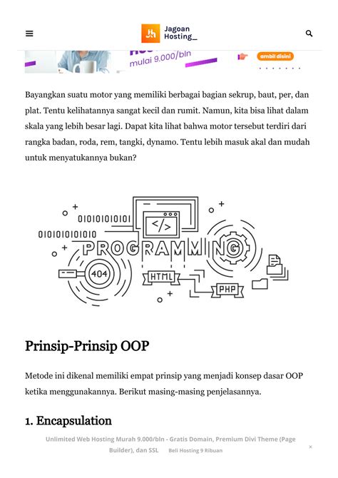 Solution Pengertian Oop Object Oriented Programming Dan Prinsipnya