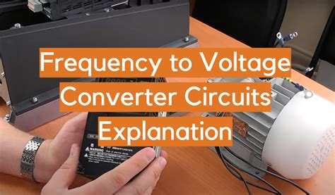 Frequency To Voltage Converter Circuits Explanation Electronicshacks