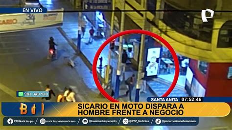 Sicario dispara a hombre en Santa Anita víctima de salva de morir tras