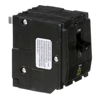 INTERRUPTOR TERMOMAGNÉTICO QO 3 POLOS 20 A 10KA 120 240 VAC ENCHUFABLE