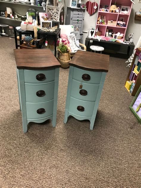 Fun Refinished Nightstands Refinished Nightstand Refinished Projects