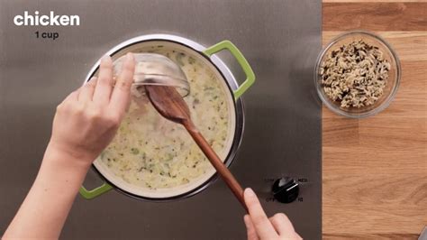 Campbells Kitchen Creamy Chicken And Wild Rice Soup Youtube