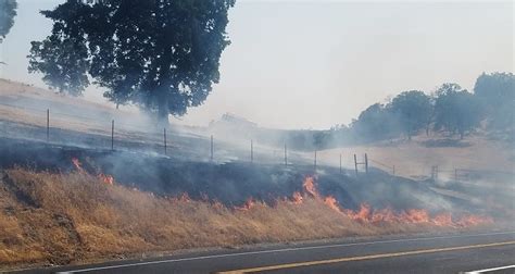 Firefighters Make Quick Work Of Fast Moving Vegetation Fire Sierra