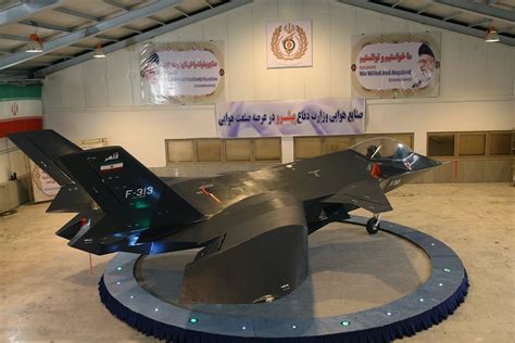 Iranian Qaher F 313 Stealth Fighter Jet Prototypemock Up Global Military Review