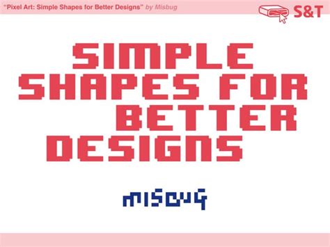 Pixel art: simple shapes for better designs | PPT