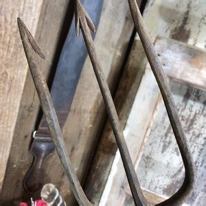 Vintage Fishing Spear..wall Art...spear Fishing, Industrial Salvage ...