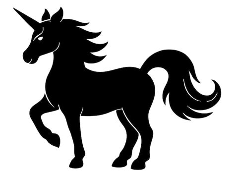 Unicorn Silhouette Artwork Images Free Download On Freepik