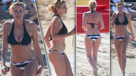 Camille Grammer Shows Off Killler Curves In Kona