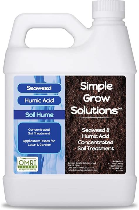 Super Seaweed Humic Fulvic Acid Blend Organic Liquid Carbon Soil