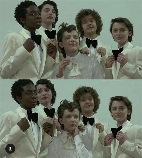 Caleb Mclaughlin Finn Wolfhard Millie Bobby Brown Gaten Matarazzo