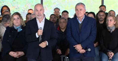 Larreta presentó a Morales como su vice Es un tipo de acción