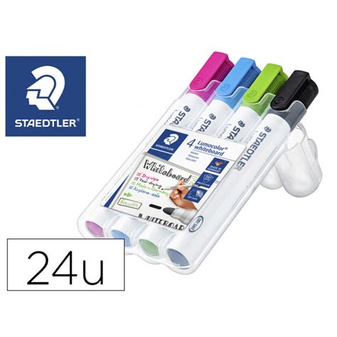 Rotulador Staedtler Lumocolor Para Pizarra Blanca Punta Redonda