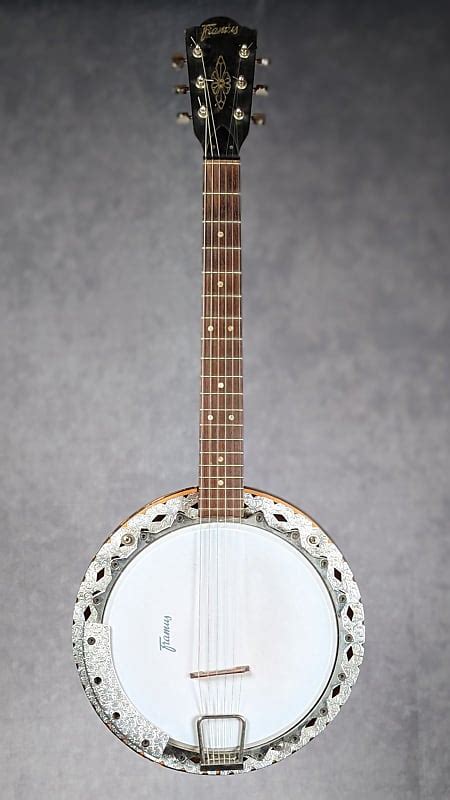 1960s Framus Dixie 6 String Banjo Reverb