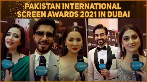 Pakistan International Screen Awards In Dubai I Pakistani