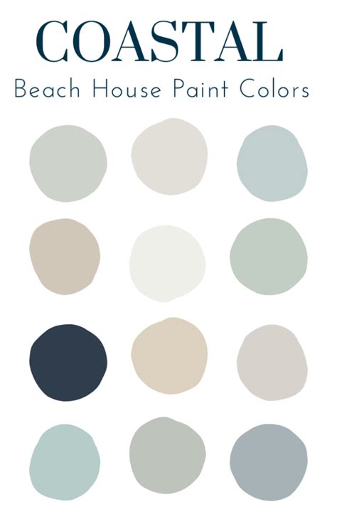 The Best Coastal Paint Colors For Your Home Newport Lane