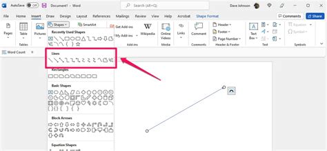 Cara Membuat Tanda Panah Di Word Lurus Melengkung Dll