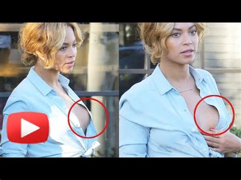 Beyonce BOOB FLASH Suffers Near Wardrobe Malfunction INTHEFAME