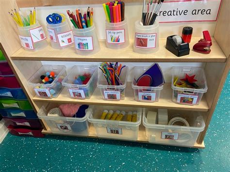 Creative Area Shelves Writing Center Preschool Preschool Classroom