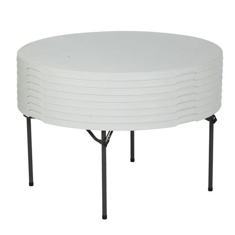 Lifetime 60 Round Folding Table Wayfair