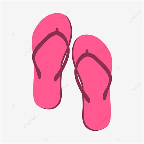 Flip Flops Summer Clipart Vector Sandals Summer Flip Flops Sandals