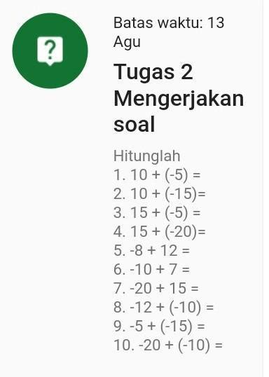 Bantu Dong Soalnya Di Kumpulin Hari Ini Brainly Co Id