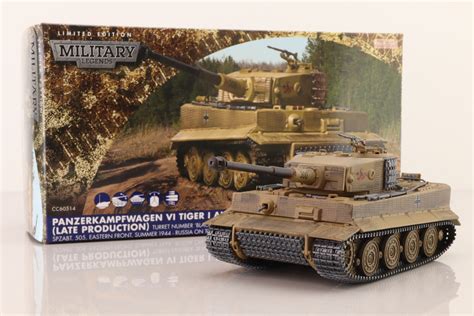 Corgi CC60514 Tiger 1 Tank PzKpfw VI Ausf E Black 300 SPZABT 505