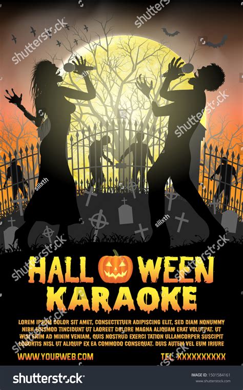 144 Halloween Karaoke Stock Vectors, Images & Vector Art | Shutterstock