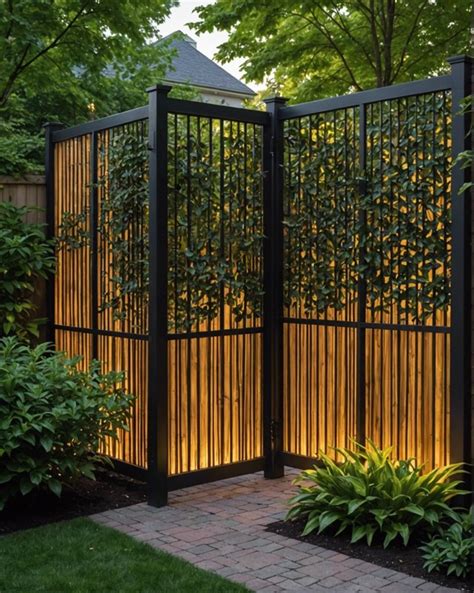 20 Unique Privacy Fence Ideas To Consider ToolzView