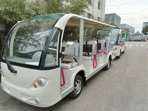 Seats Electric Shuttle Bus Electric Minibus Sightseeing Car Tourist